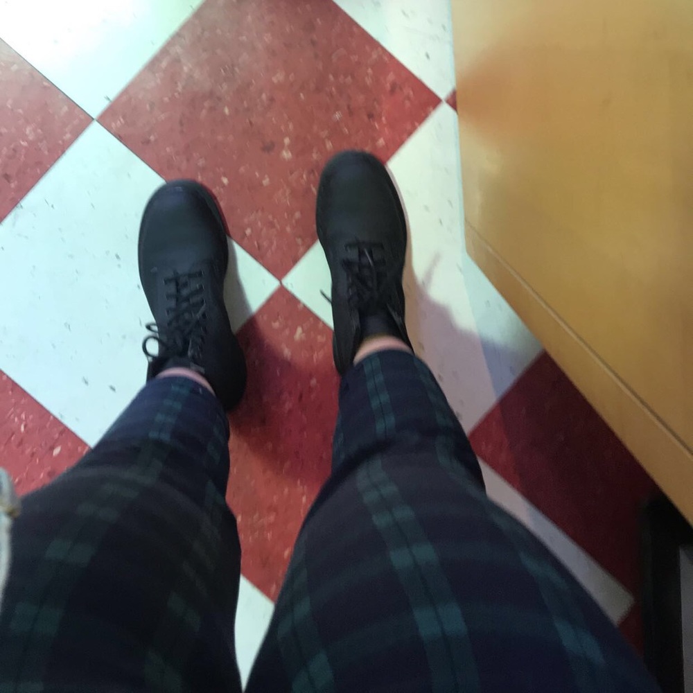 Plaid pants